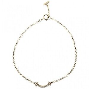 TIFFANY Authentic 18k Gold Diamond Charm Bracelet